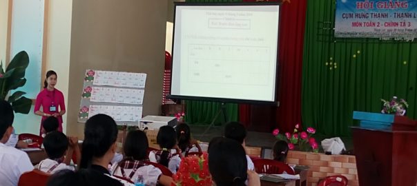 Cô Dương Thị Hồng Linh – GV Trường TH Thạnh Lợi dạy minh họa phân môn Chính tả lớp 3